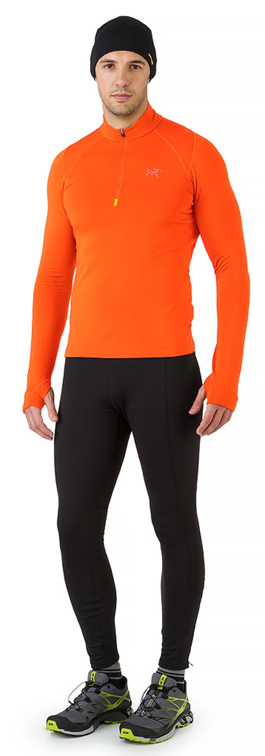 【新品同様】arcteryx アークテリクス Thetis Zip Neck グレー M