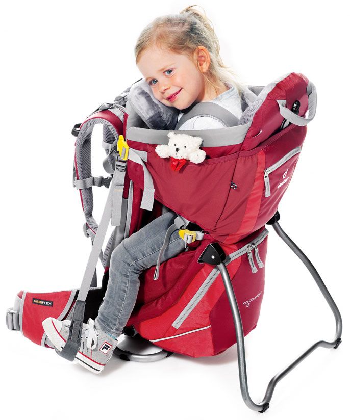 Deuter shops kid comfort red and black