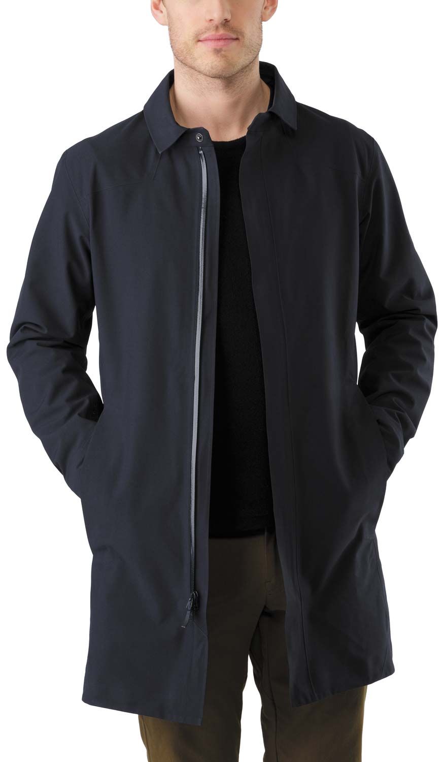 Arc’teryx Keppel Trench Coat Men’s Arc'teryx Keppel Trench Coat Men's Black Black | Barrabes