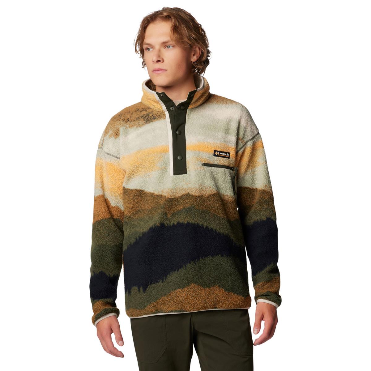 Jasper Ridge Columbia Felpa Pile Columbia Helvetia II Printed Half
