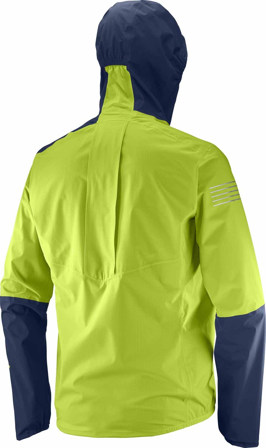 Salomon Bonatti Pro Wp Jkt M Acid Lime Dress Blu Barrabes