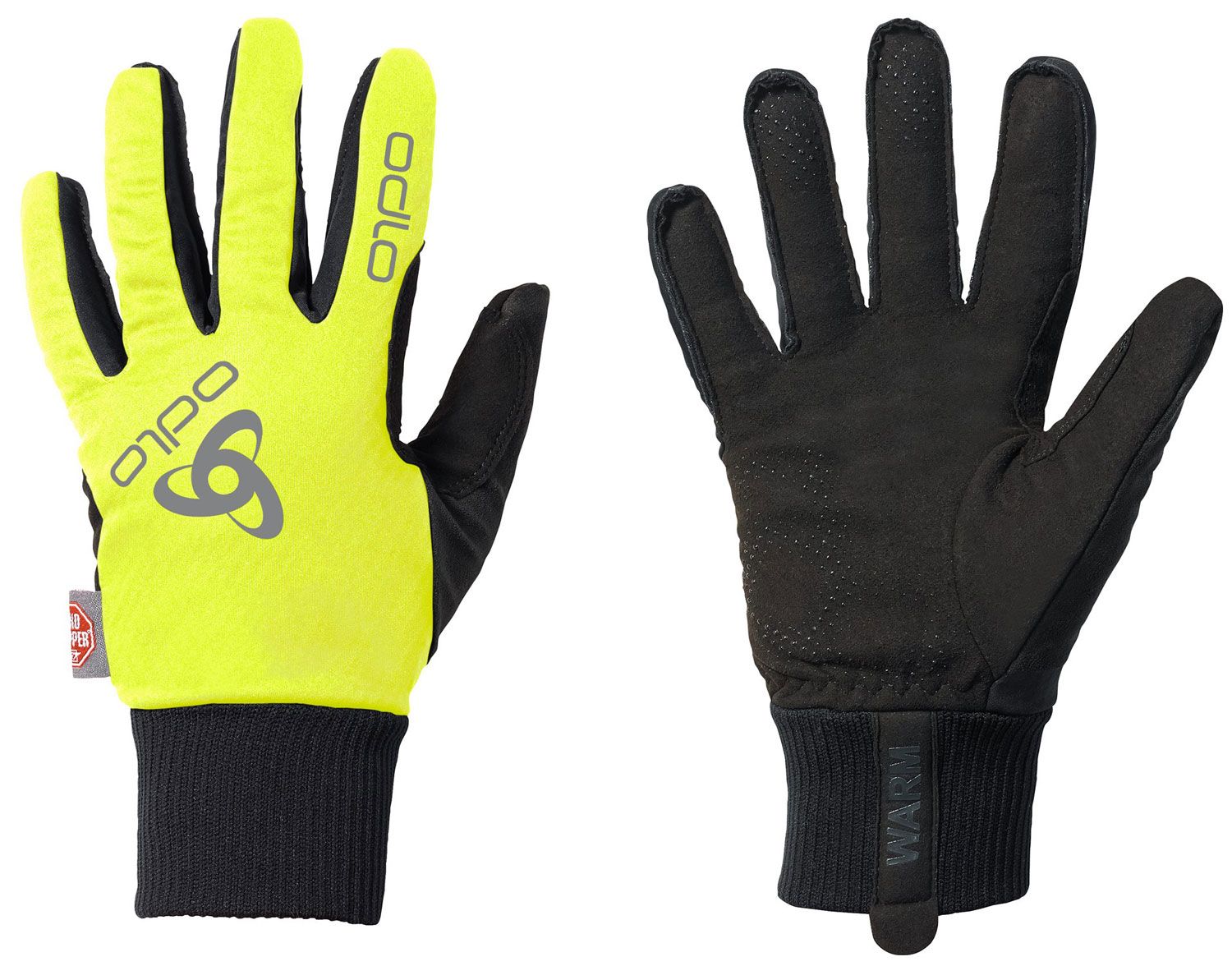 Gants ODLO Gloves de ODLO ACTIVE WARM ECONoir - Taille L