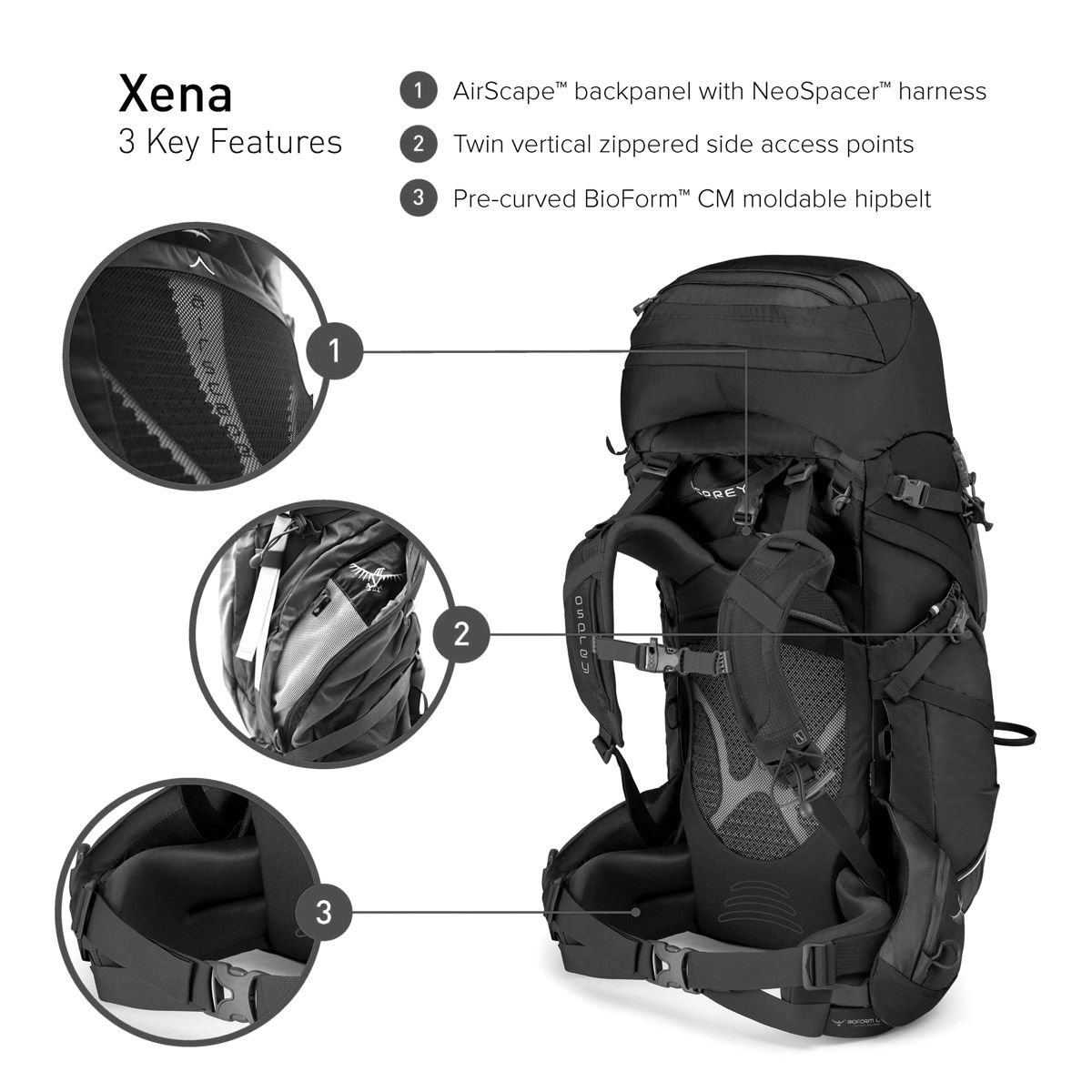 Osprey Xena 85 W Barrabes