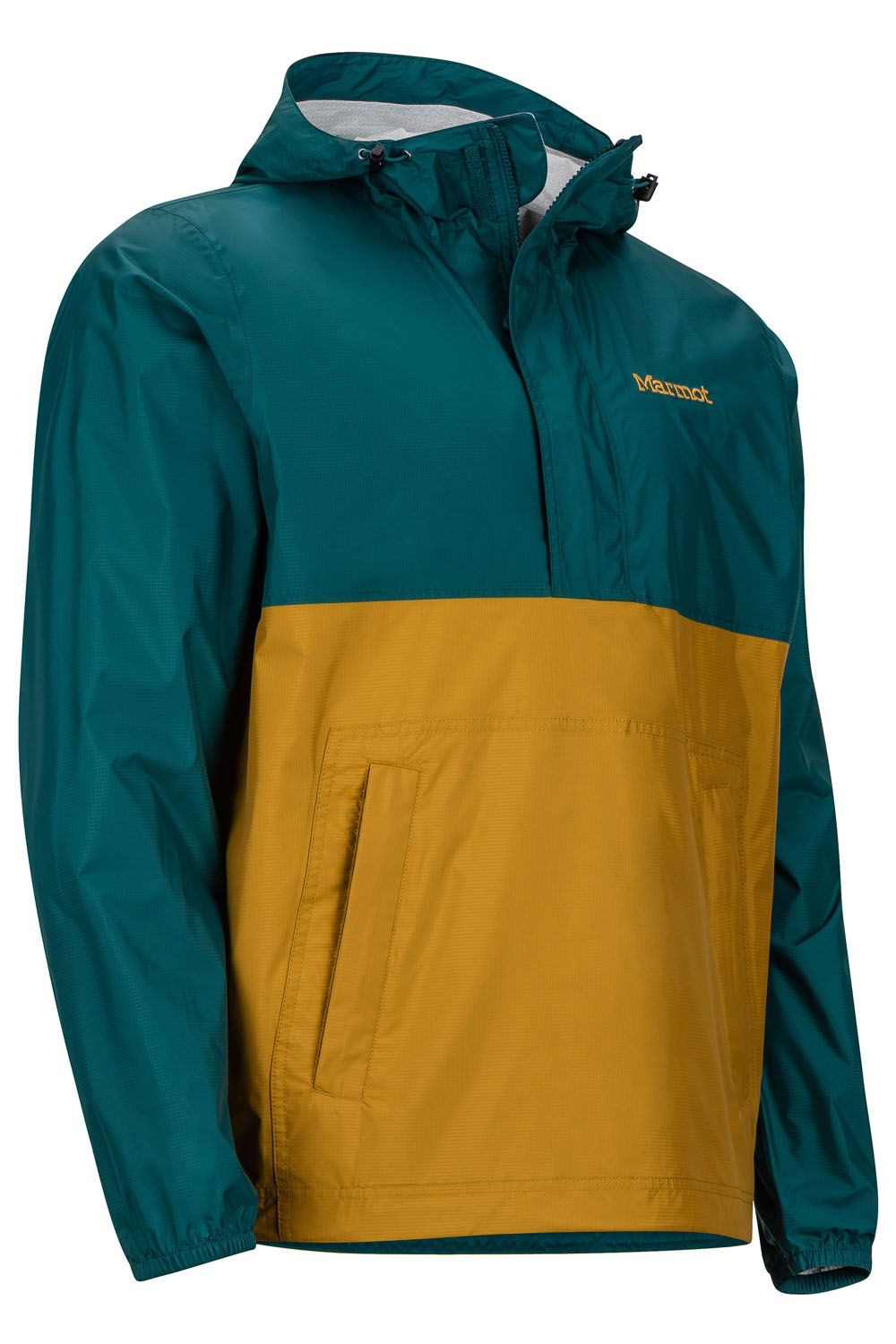 Marmot Precip Anorak Deep Teal dirty Gold 3611 Barrabes