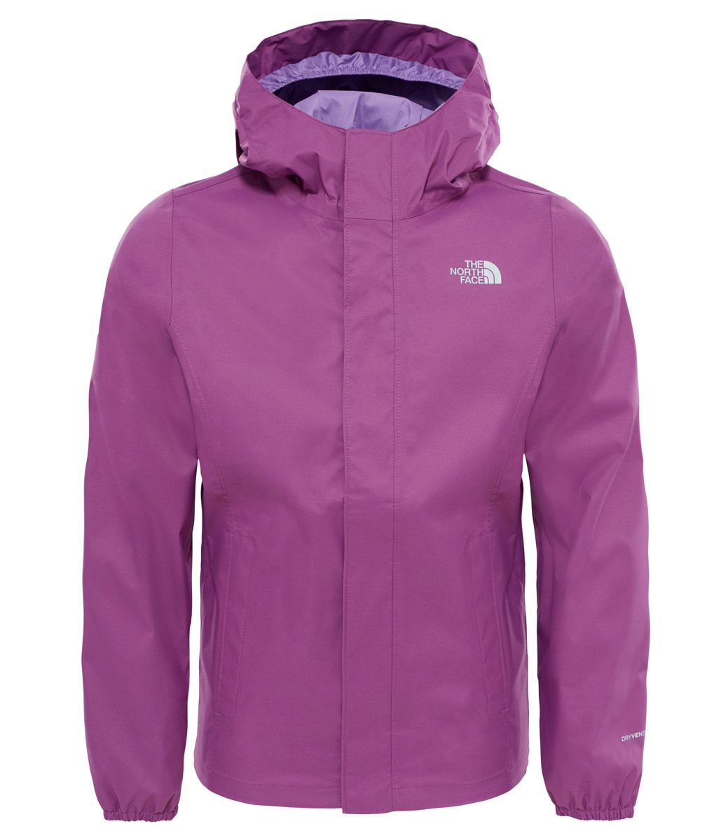 The North Face Resolve Reflective Jacket Girls Bdu Barrabes