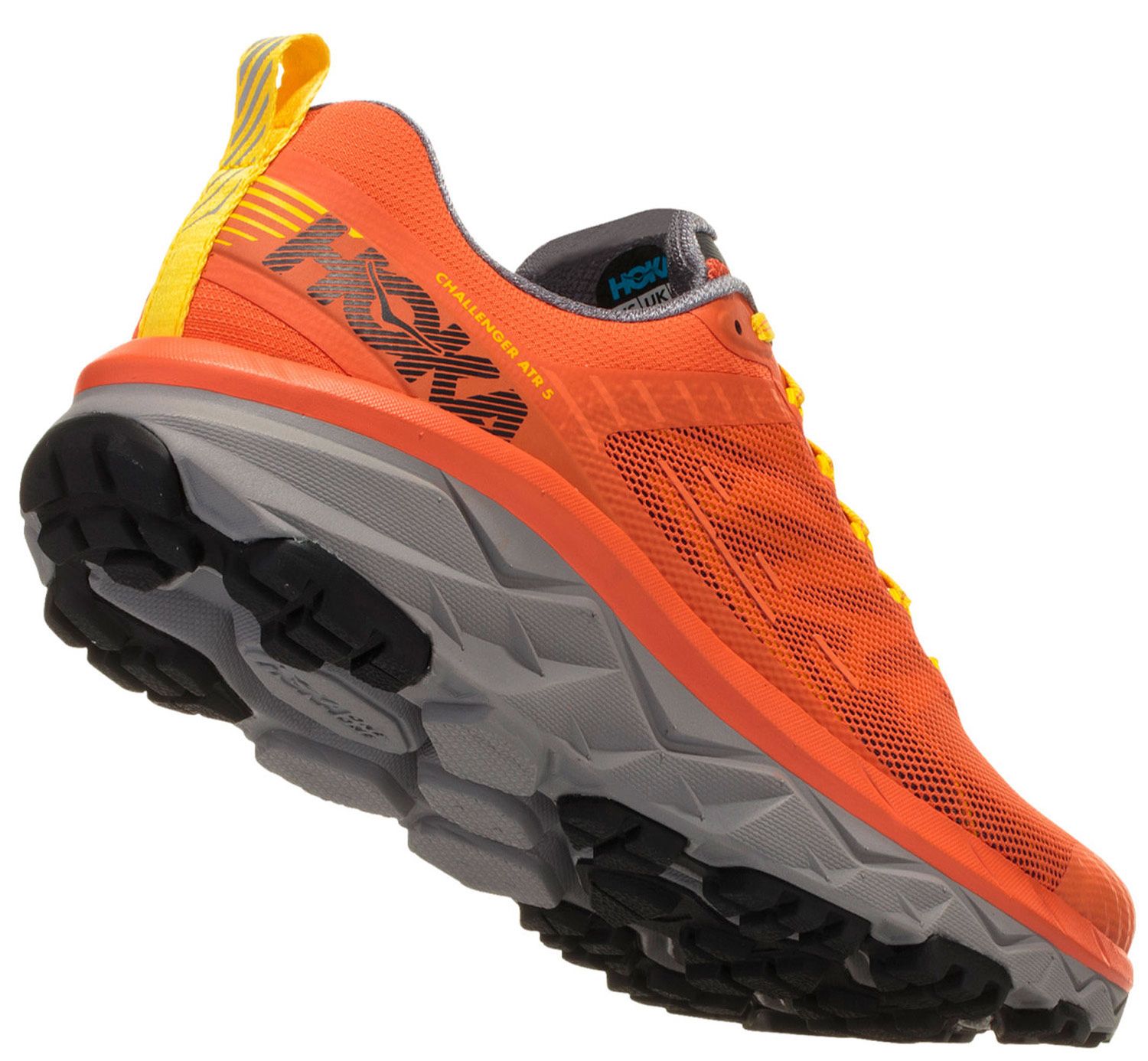 Hoka M Challenger Atr 5 Nasturtium F Gray Barrabes