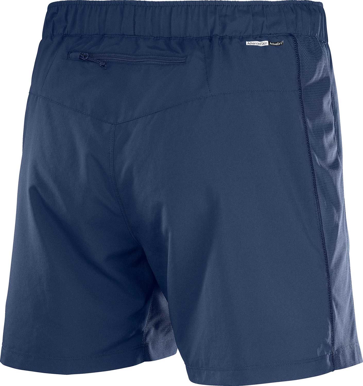 Shorts De Running Salomon AGILE Para Hombre Azul