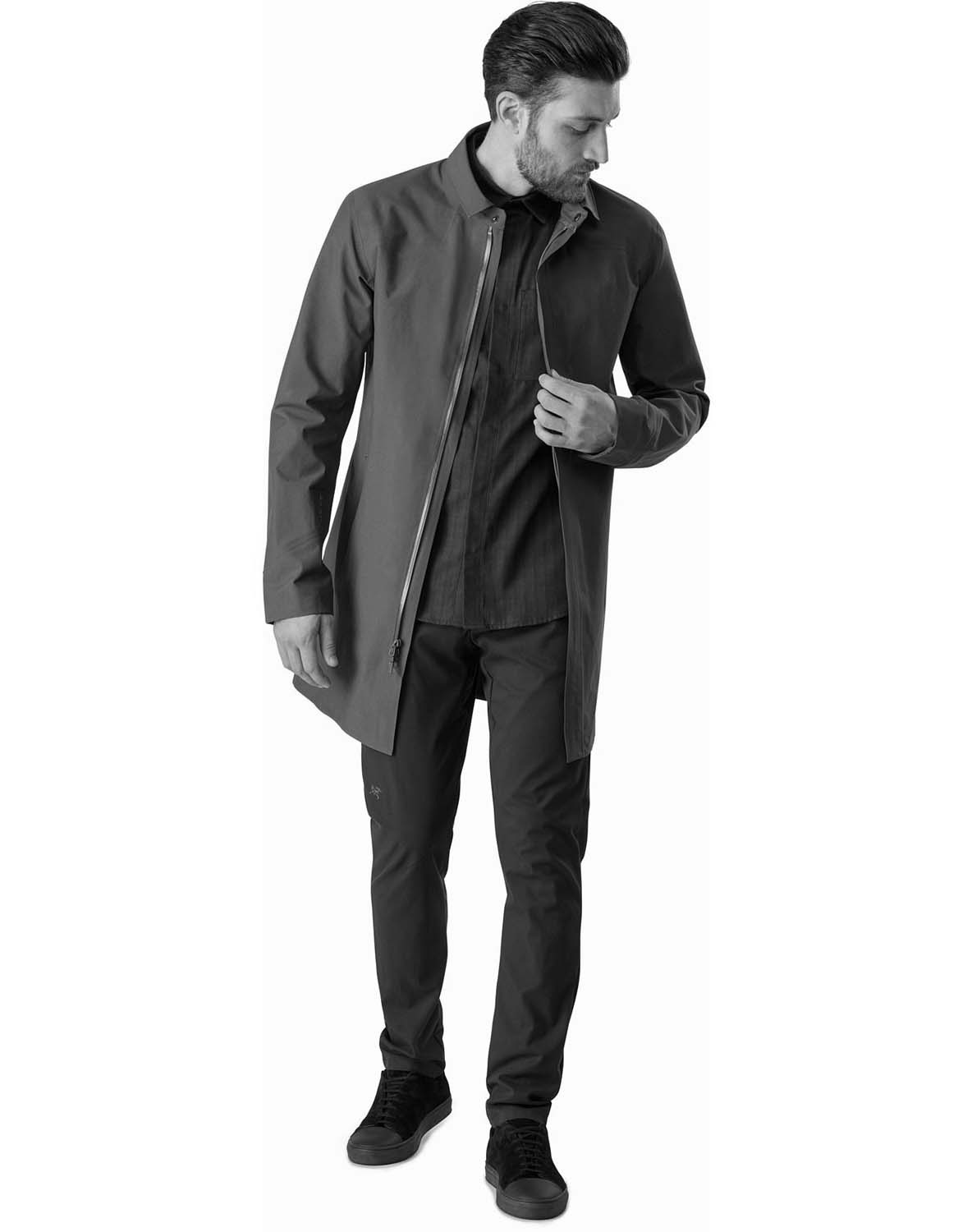 Arc'teryx Keppel Trench Coat Black Ii | Barrabes