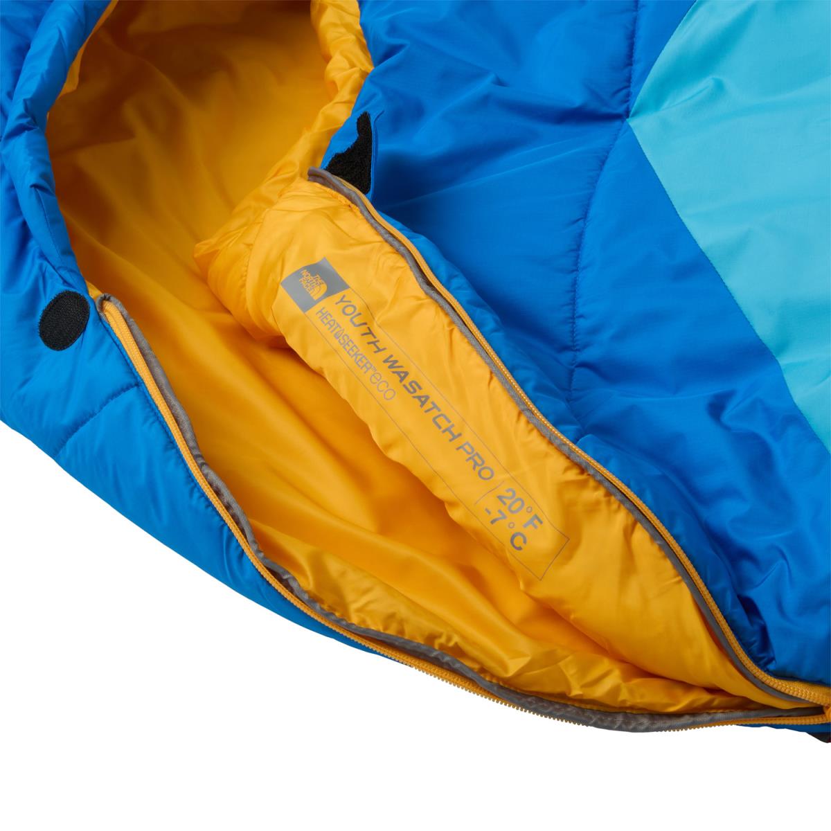 schlafsack camping kinder Camping Kinderschlafsack + Kissenfach, warmes Baumwoll-Innenfutter – NORDBÄR main image 1