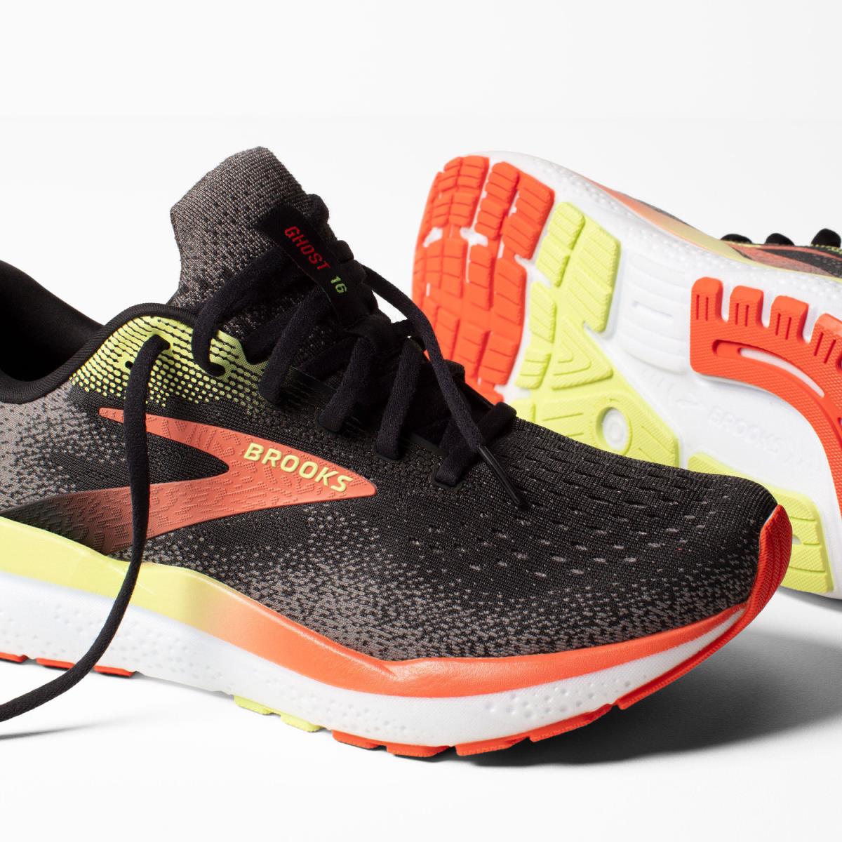 Zapatillas Brooks Ghost 16 Black/mand Barrabes