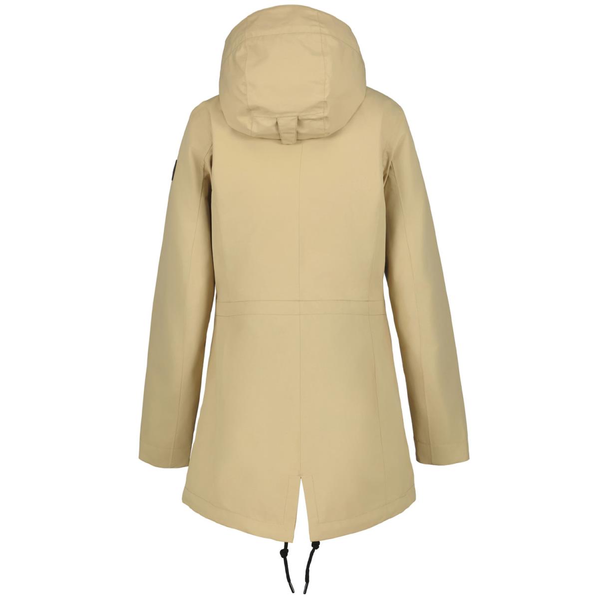 Waterproof Jacket Addis Parka Chaqueta Icepeak Addis Parka W Beige