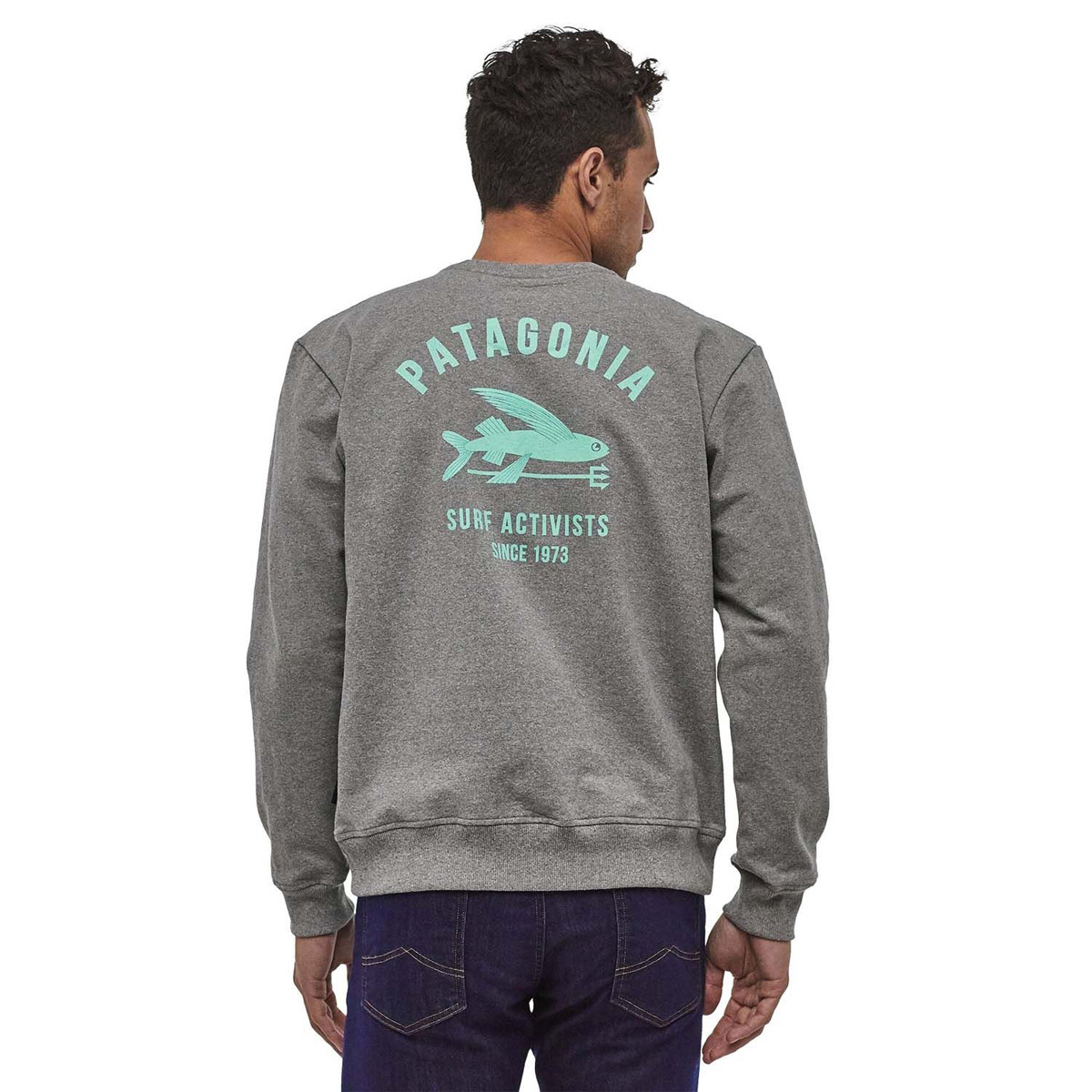 Patagonia Ms Surf Activists Uprisal Crew Sweat Gra Glh | Barrabes
