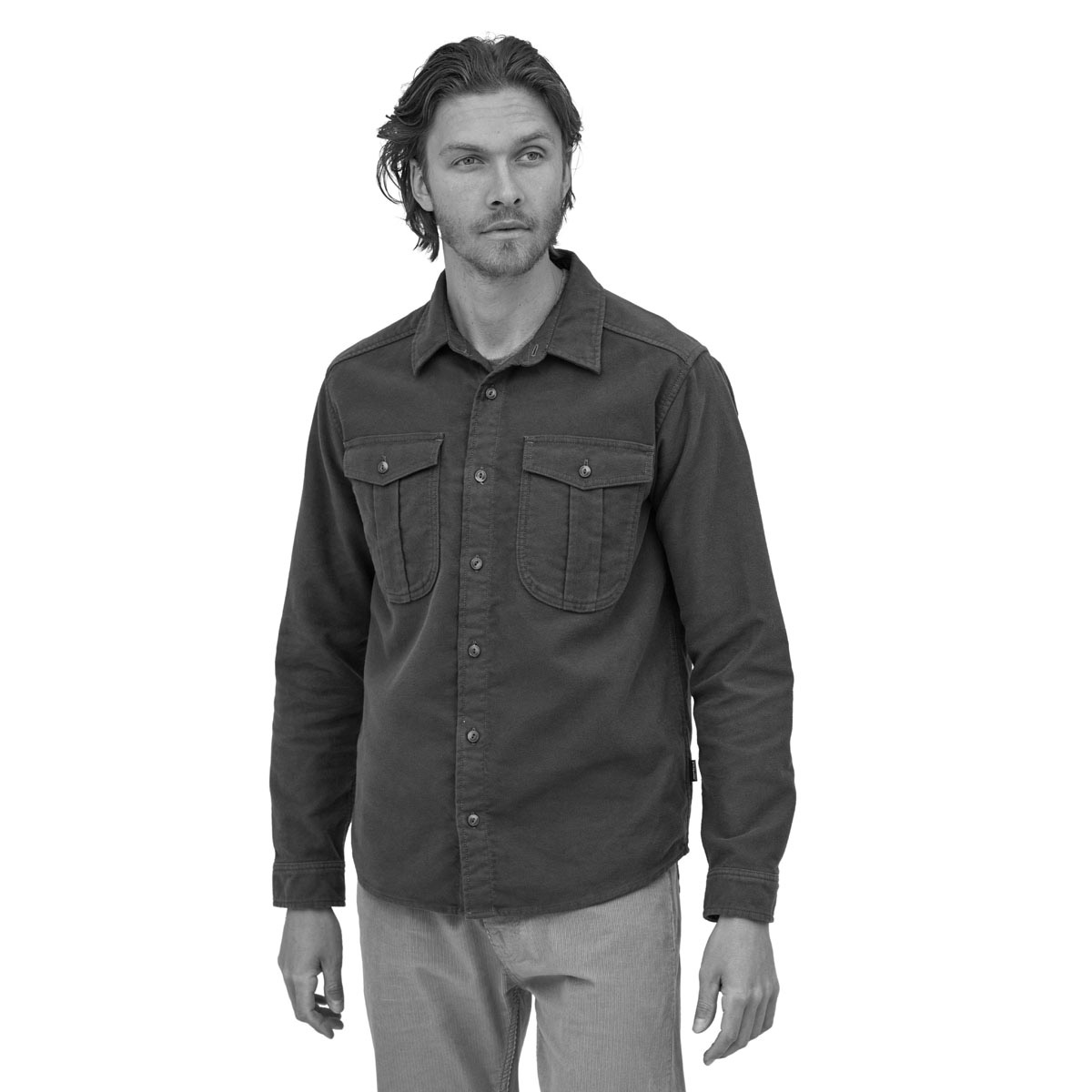 Patagonia Ms L s Topo Canyon Moleskin Shirt Sage K Ska Barrabes