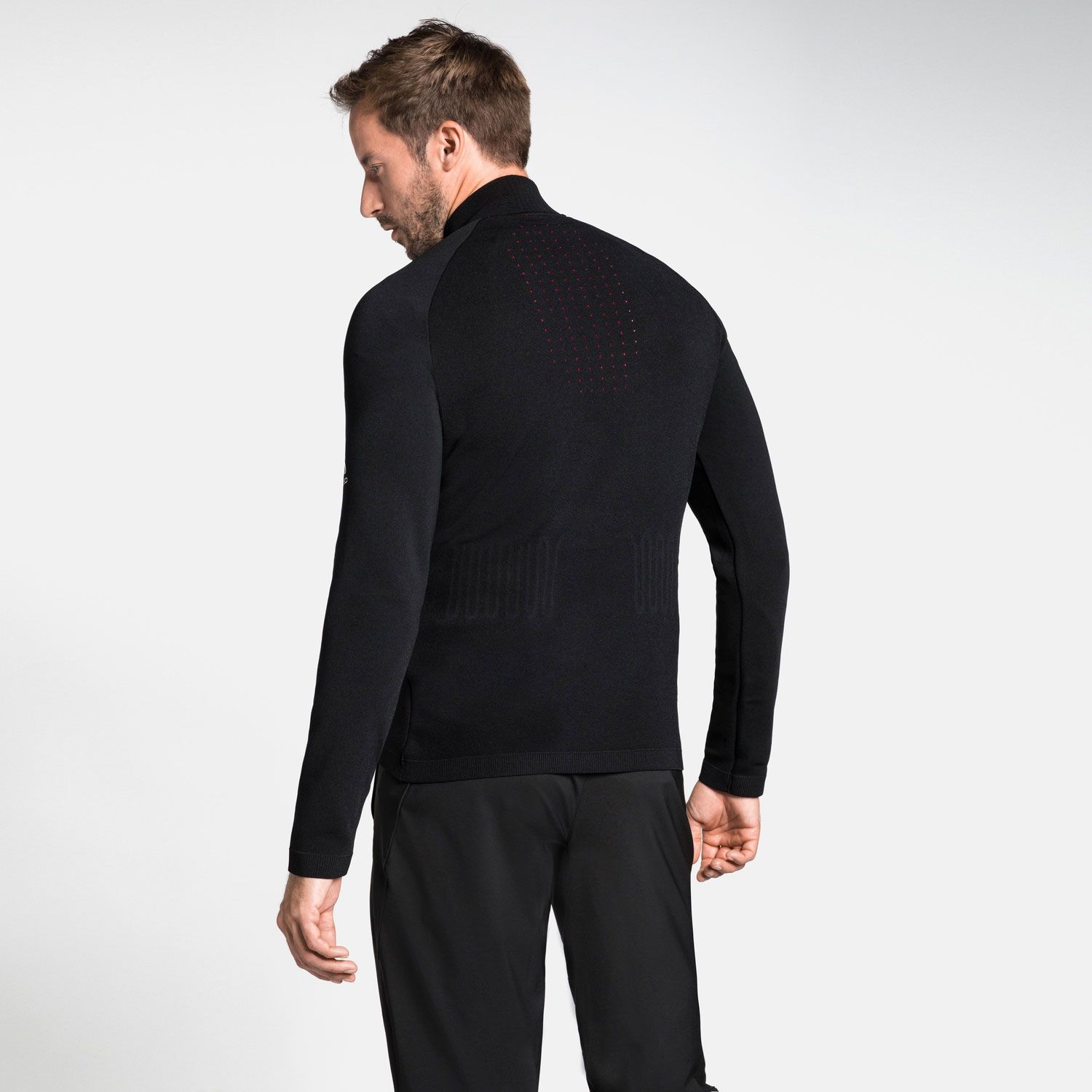 Sous-pull Chauffant électrique Odlo I-thermic - Taille M Homme - Manches Longues - Noir - Neuf Avec étiquettes