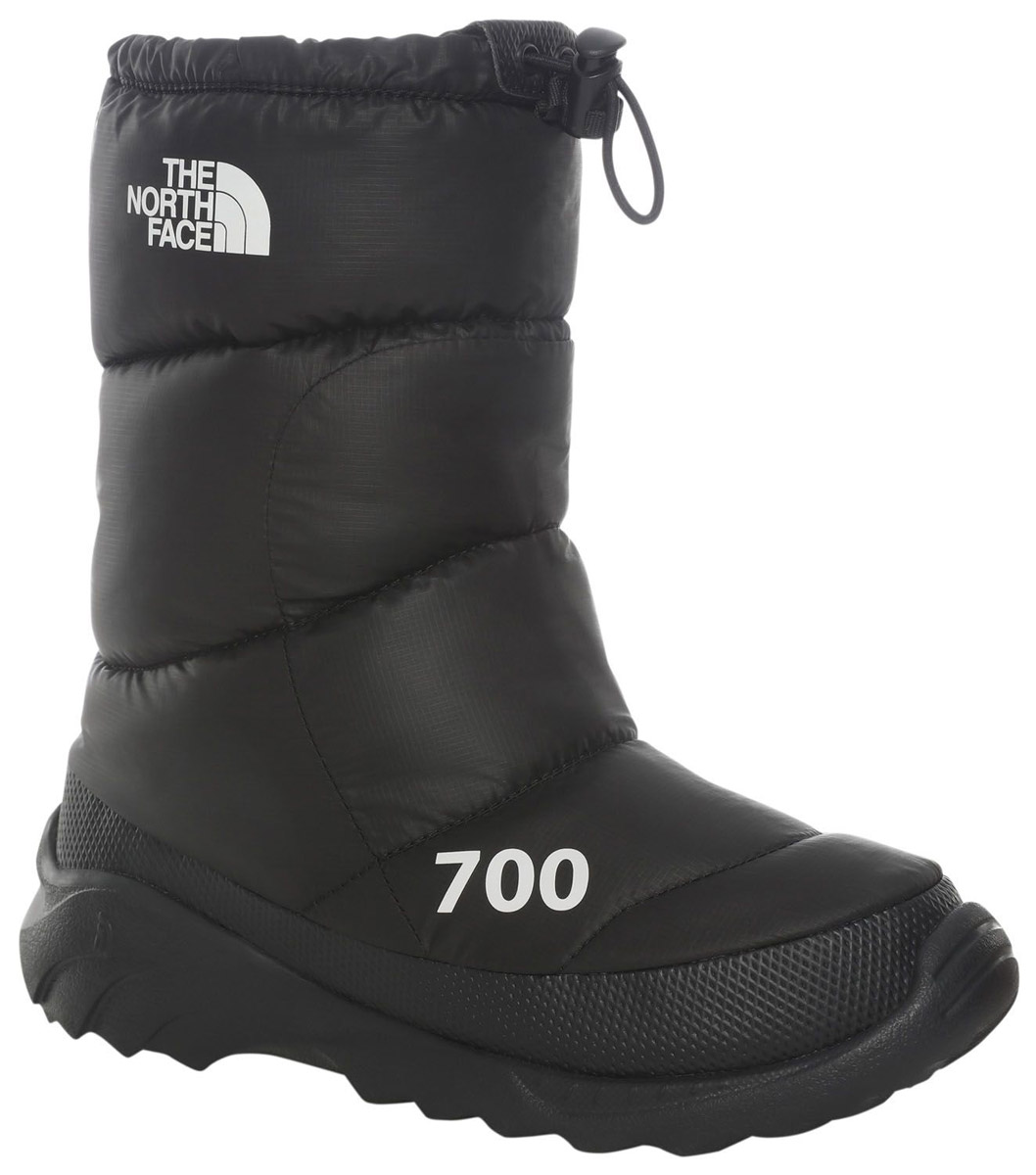 The North Face W Nuptse Bootie 700 Blk/wht Blk | Barrabes
