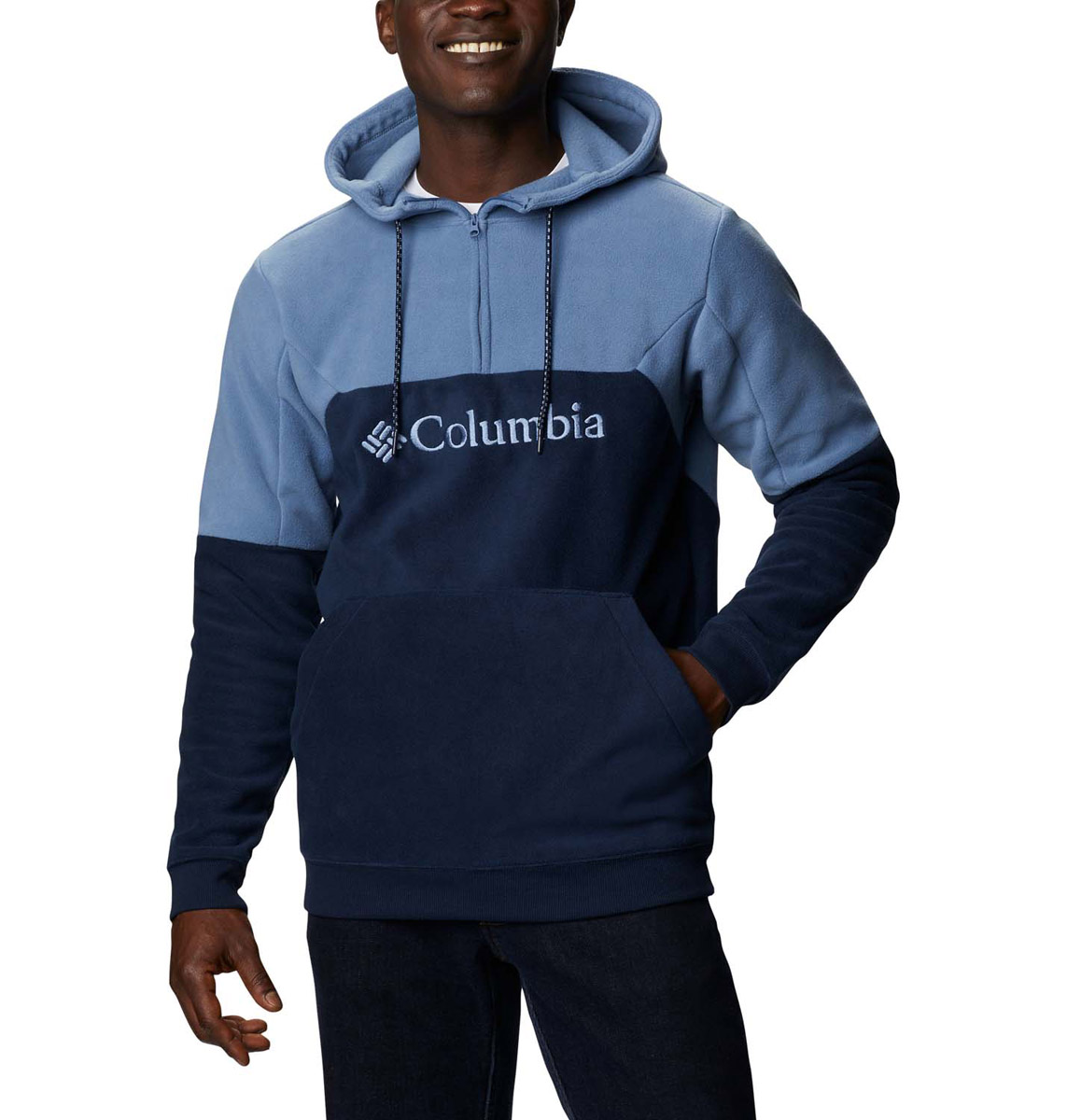Columbia Columbia Lodge Ii Fleece Hoodie Blue | Barrabes