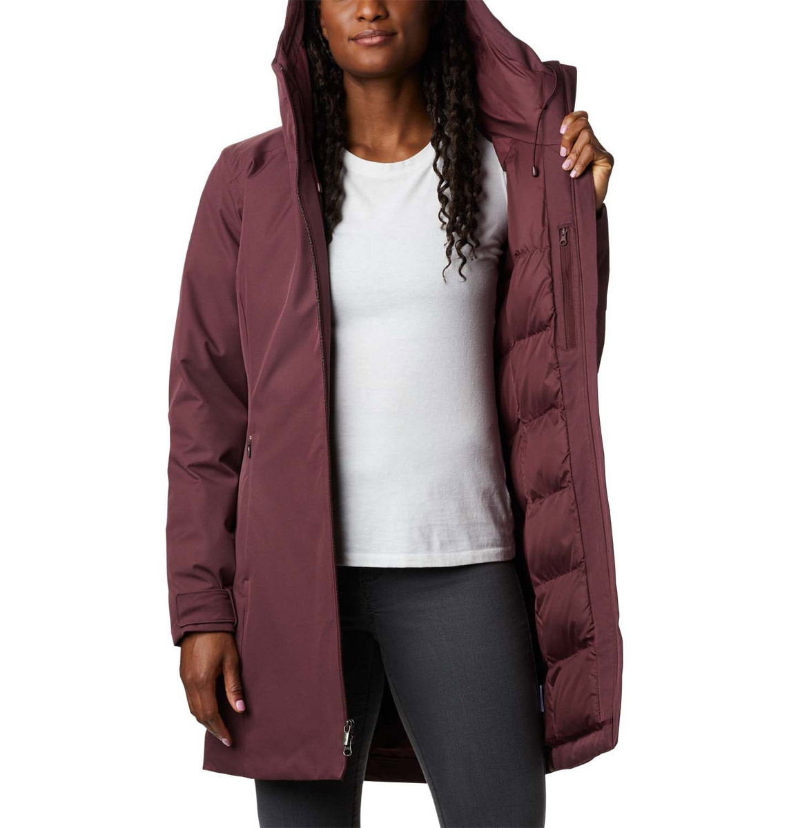 Columbia Autumn Rise Mid Jacket W Red Barrabes