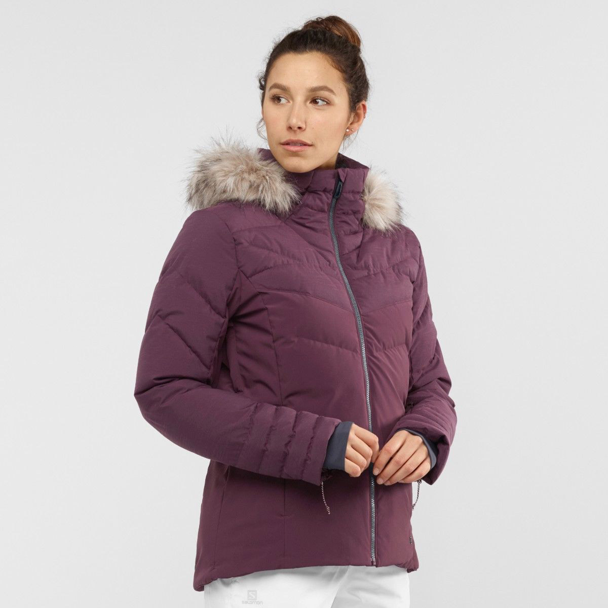 Salomon Warm Ambition Jacket W Winetastin Barrabes