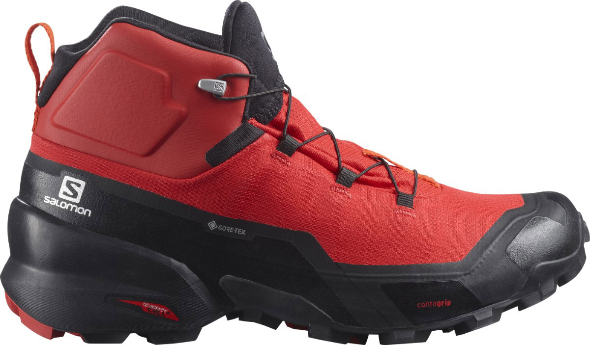 Salomon Shoes Cross Hike Mid Gtx Goji Berry/bk/r Goji | Barrabes