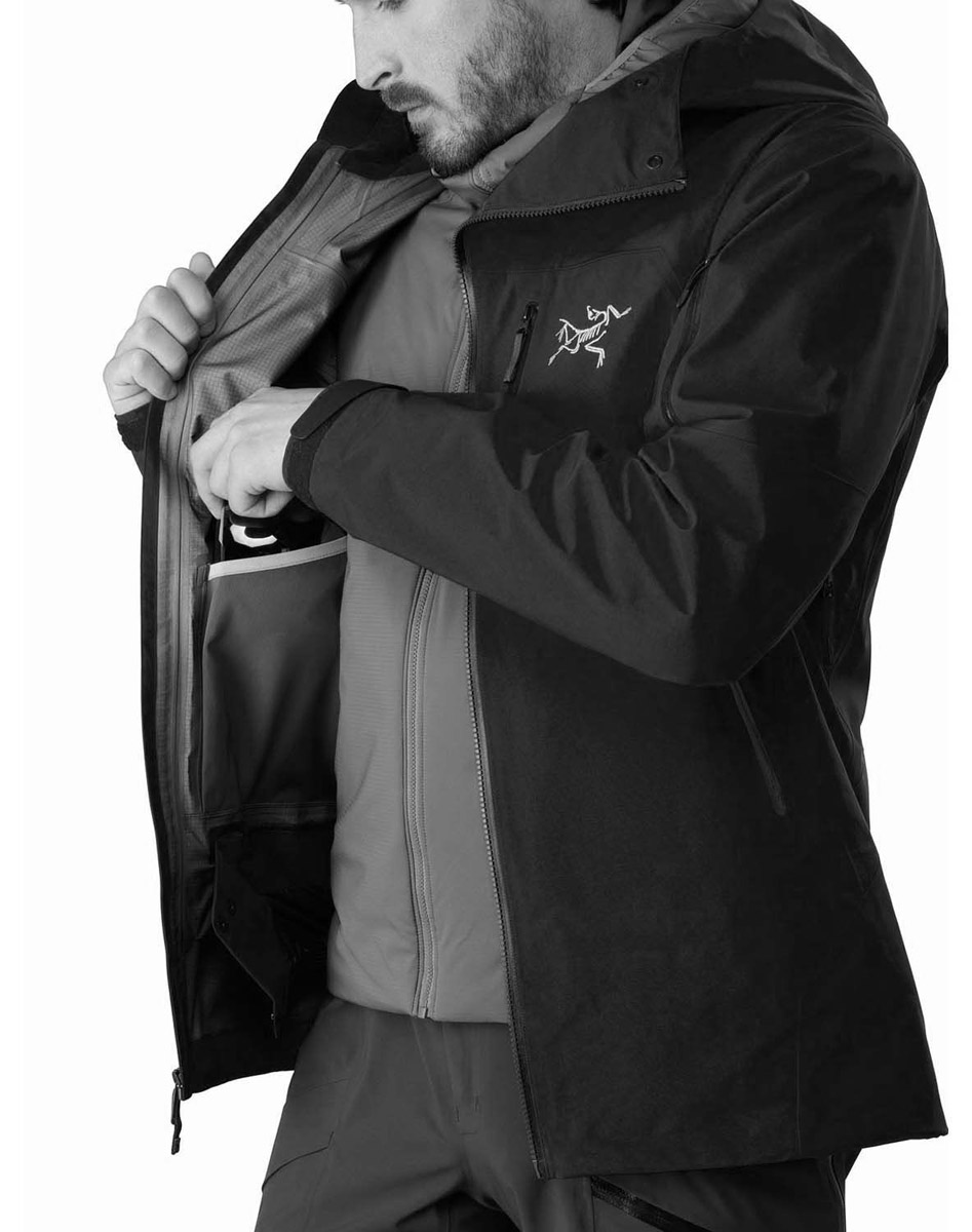 Arc'teryx Sidewinder Jacket 24k Black | Barrabes