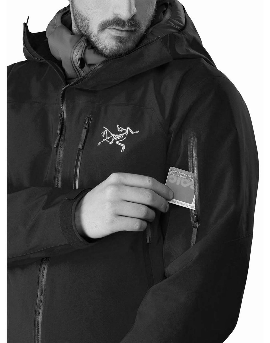 Arc'teryx Sidewinder Jacket Men's 24k Black 24k Black | Barrabes