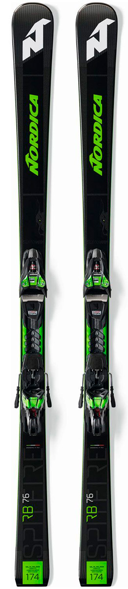 Esquís Nordica Dobermann Spitfire 76 Rb Fdt + Xcell 12 Fdt