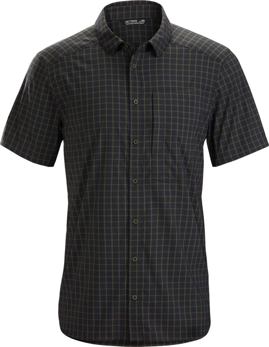 Arc'teryx Riel Shirt Ss Black/tats | Barrabes