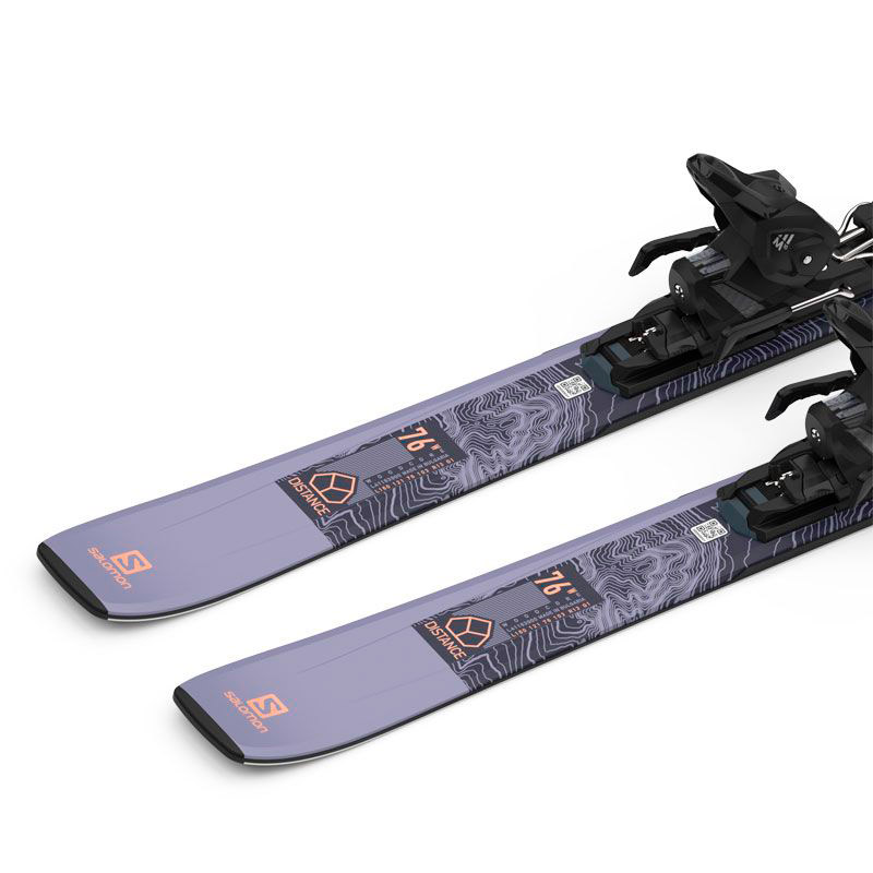 salomon distance ski RS 7 w/ Prolink Access which is key to achieving optimal speeds and smooth movement Salomon E Distance 76 W