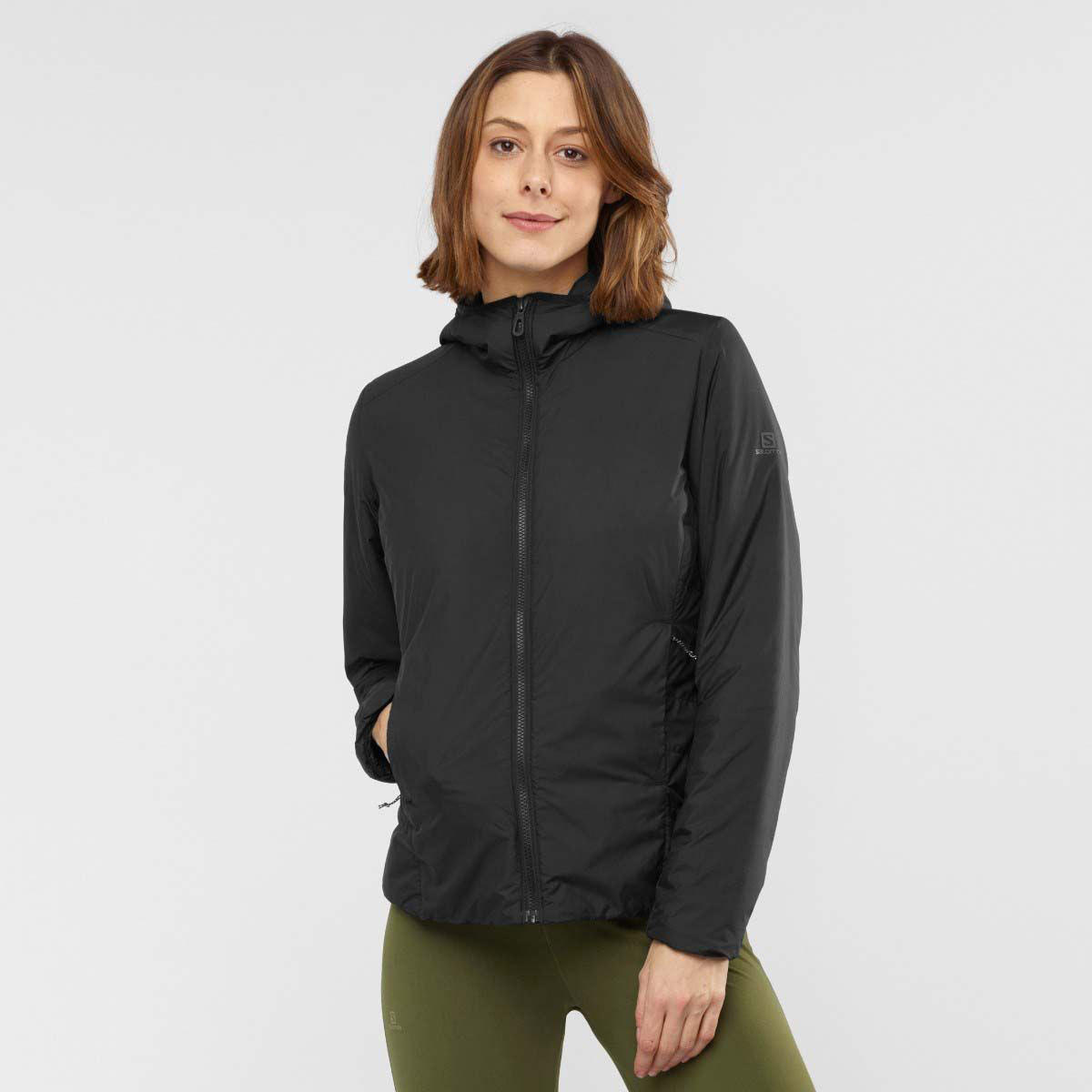 Salomon Outrack Insul Hoodie W Black | Barrabes