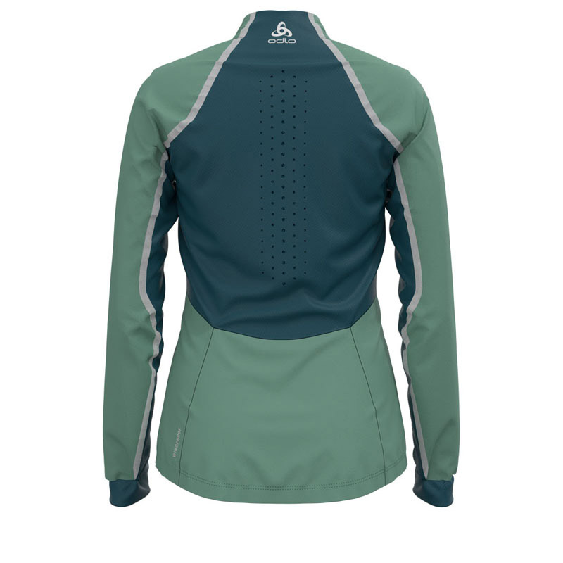 Odlo Aeolus Pro Jacket W Malachite Barrabes