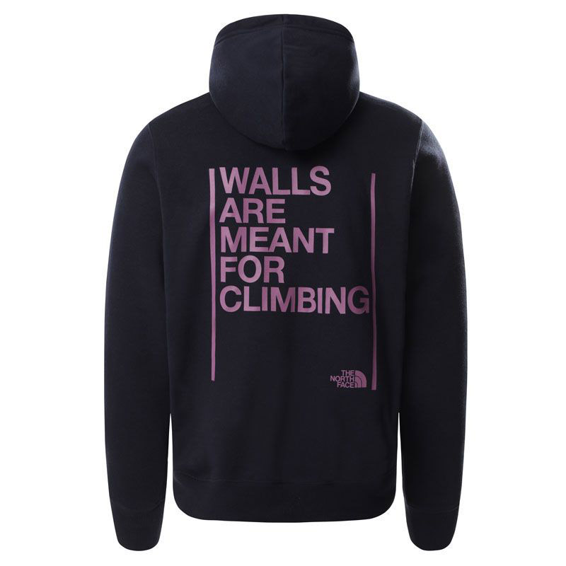 Unisex walls are meant for climbing pullover hoodie sale