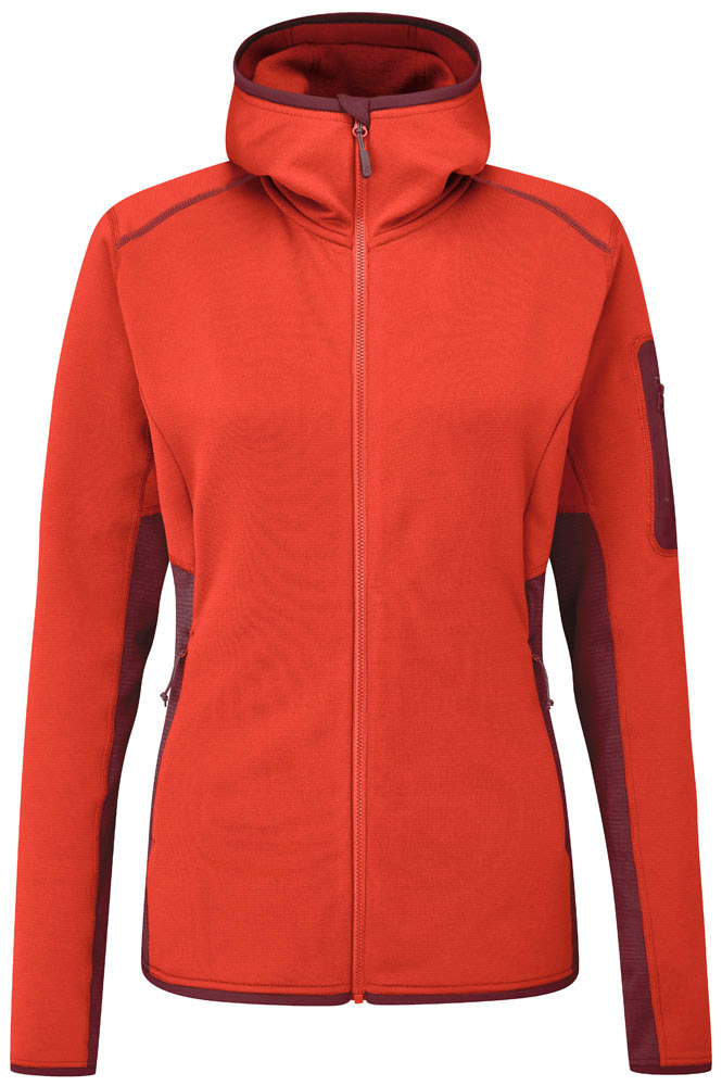 Rab Syncrino Mid Hoody W Red Grapef | Barrabes Rab Syncrino Mid Hoody W Red Grapef | Barrabes