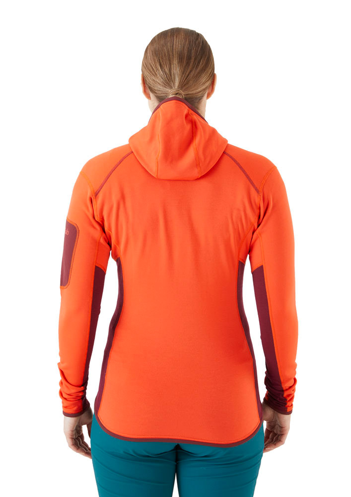 Rab Syncrino Mid Hoody W Red Grapef | Barrabes Rab Syncrino Mid Hoody W Red Grapef | Barrabes