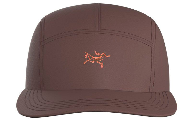 帽子 arc'teryx calidum 5 panel hat ARC'TERYX-CALIDUM 5 PANEL HAT SMOKE BLUFF - Casquette randonnée