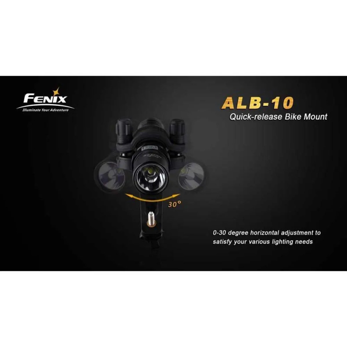 fenix alb-10 flashlight mount Bike AF02 Upgrade Type, Handheld (Standard) Flashlights 10 has a quick release system which allows you to mount and dismount your flashlight very quickly Mounting Bracket Handlebar Flashlight Mount