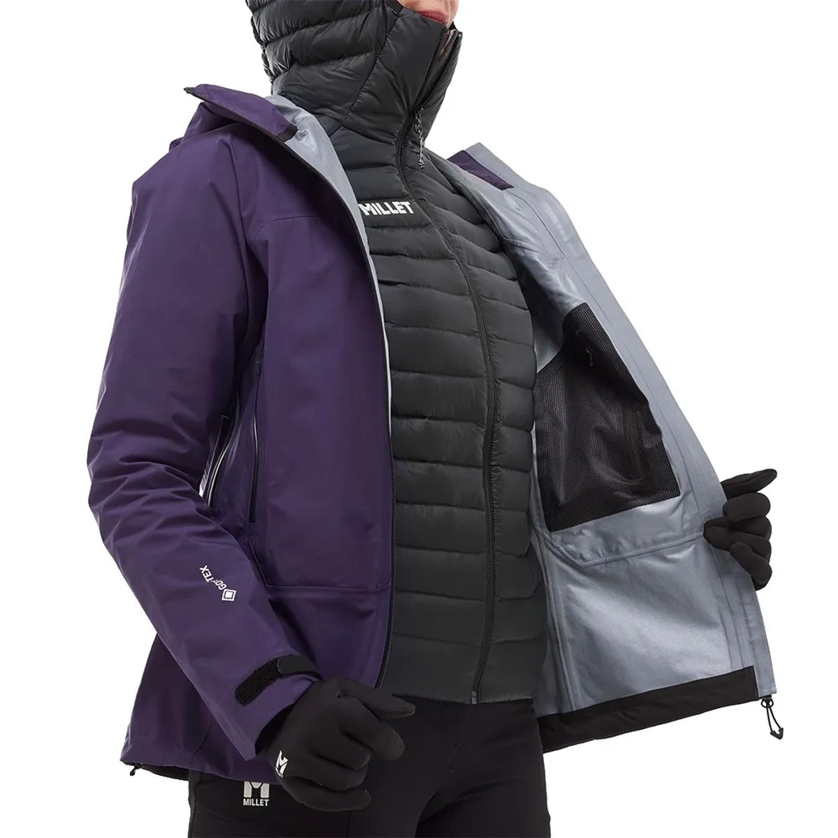 Millet Jacket Evole Light 700 Hd W Black - Noir Black - No | Barrabes