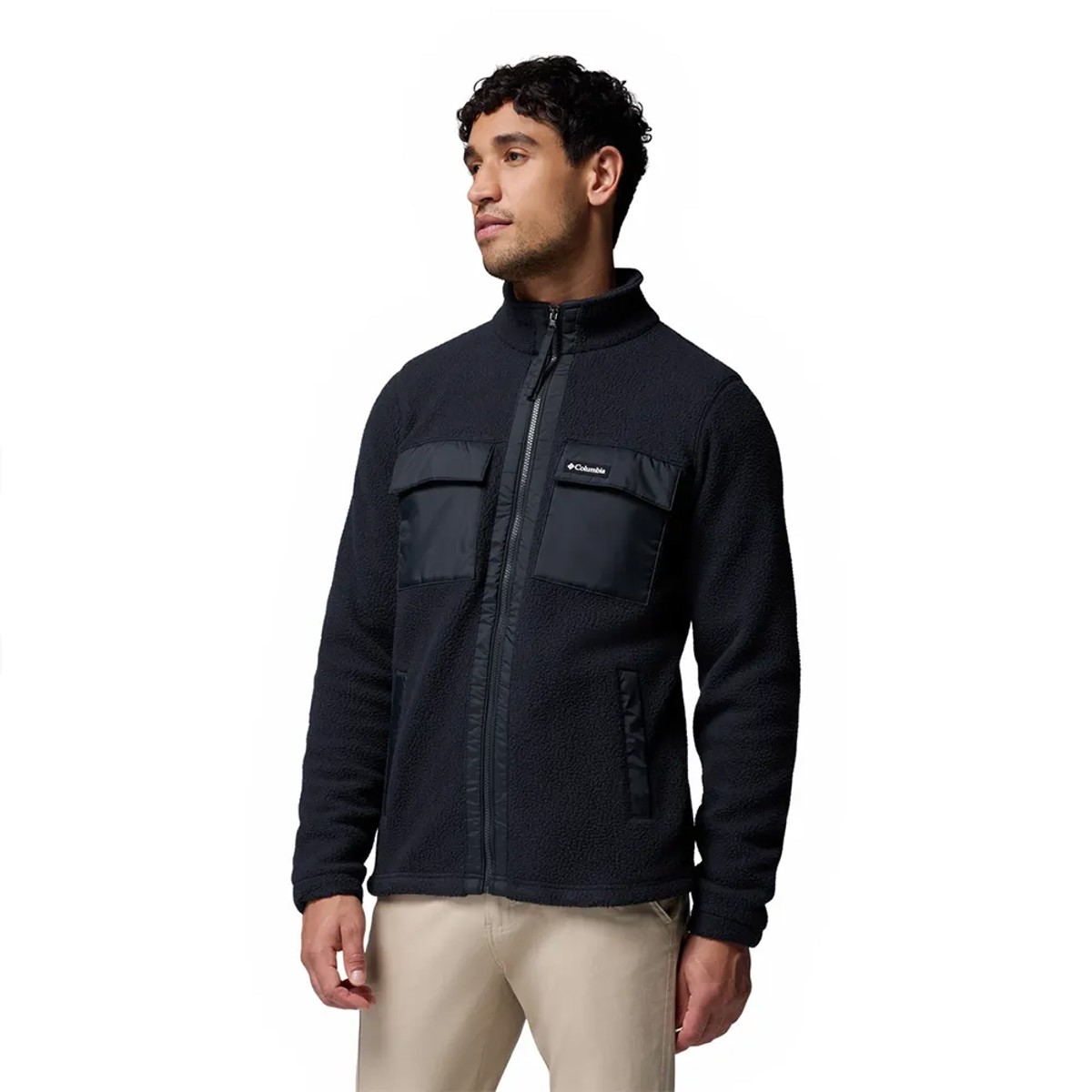 Forro Polar Columbia Juniper Peak Fz Black 011 | Barrabes