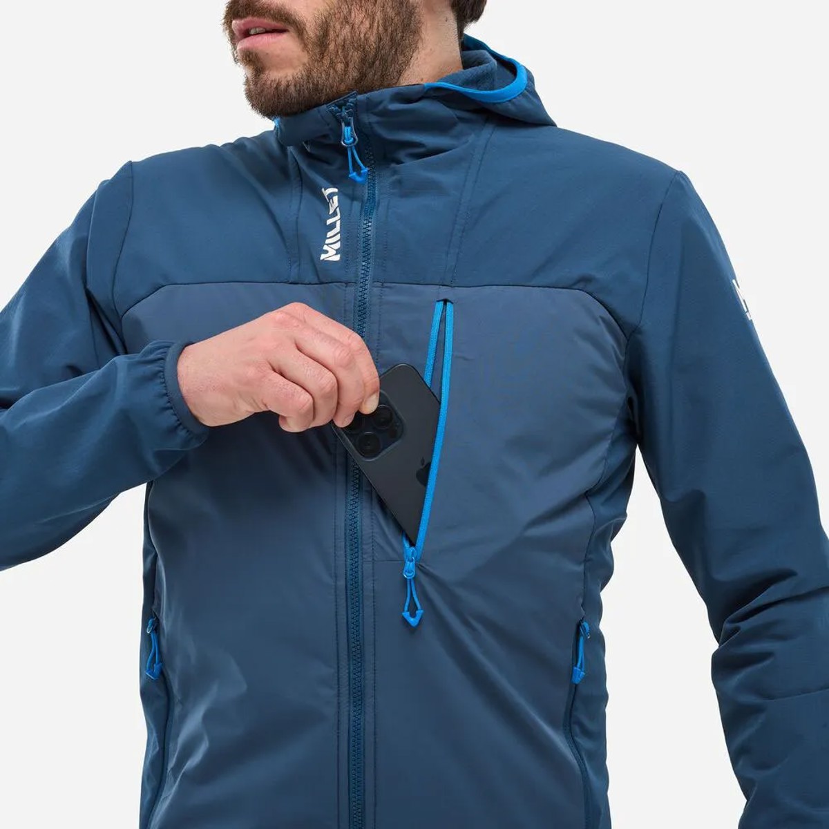 Millet Jacket Seneca Hybrid Hoodie M Dark Denim Dark Denim | Barrabes