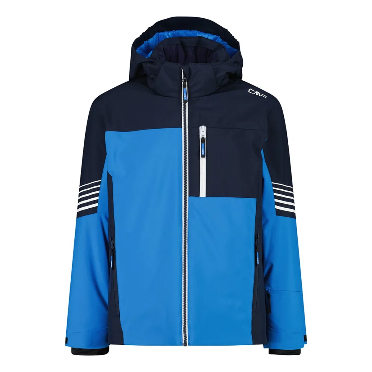 Cmp Jacket Jacket Snaps Hood Royal Blue Royal Blue | Barrabes