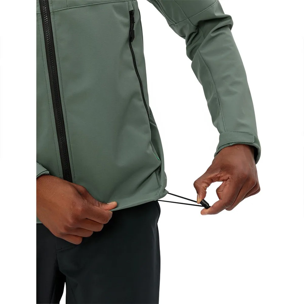 Vaude ROCCIA II - Softshelljas - black/zwart Vaude ROCCIA II - Softshelljas - black/zwart