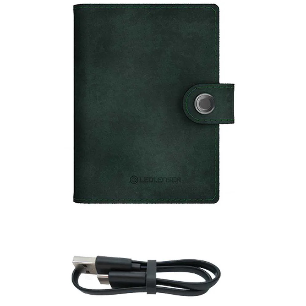 Led Lenser Wallet Piel Linterna 150 Lm Verde Unico | Barrabes