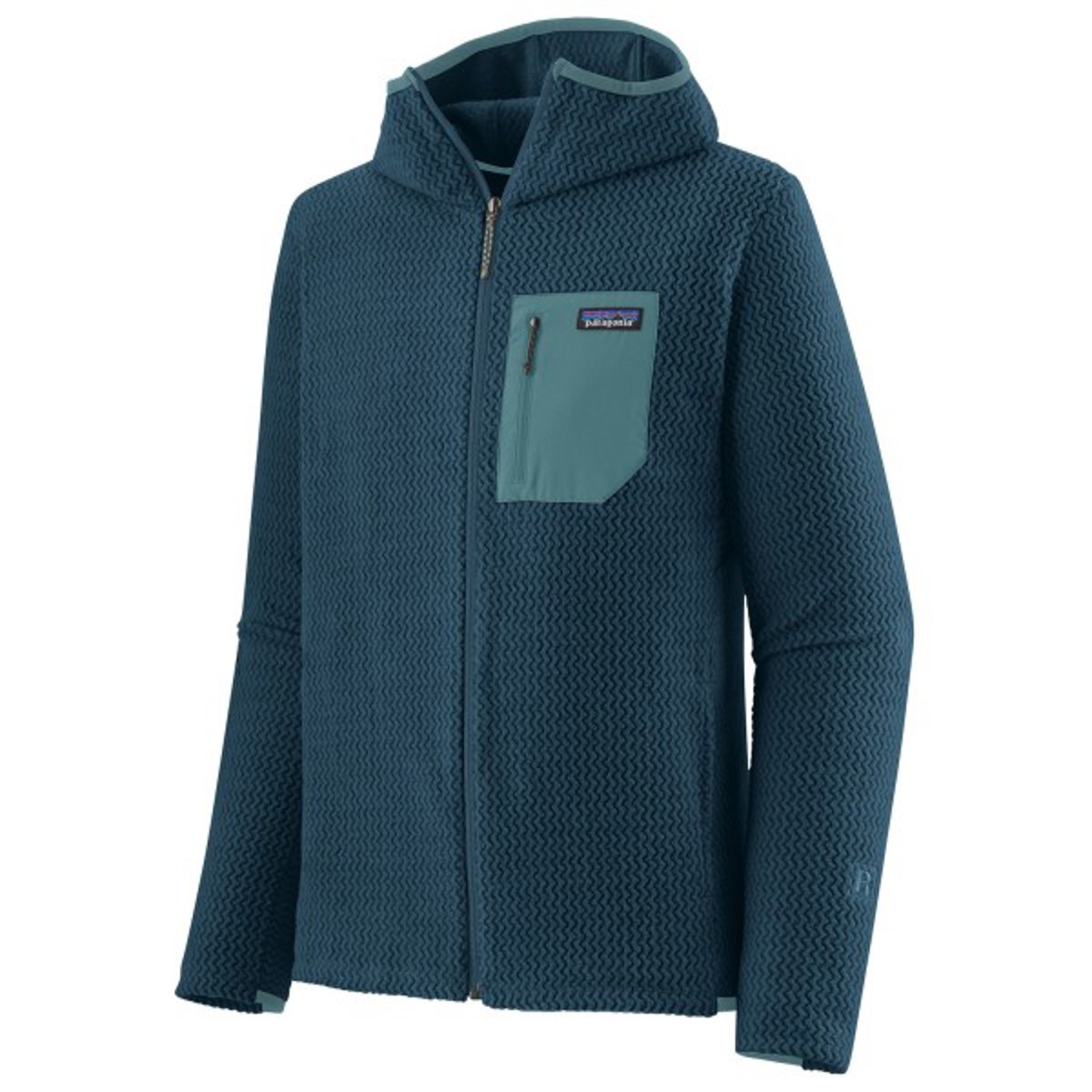 Forro Polar Patagonia R1 Air Fz Hoody Tidal Teal Tdt | Barrabes