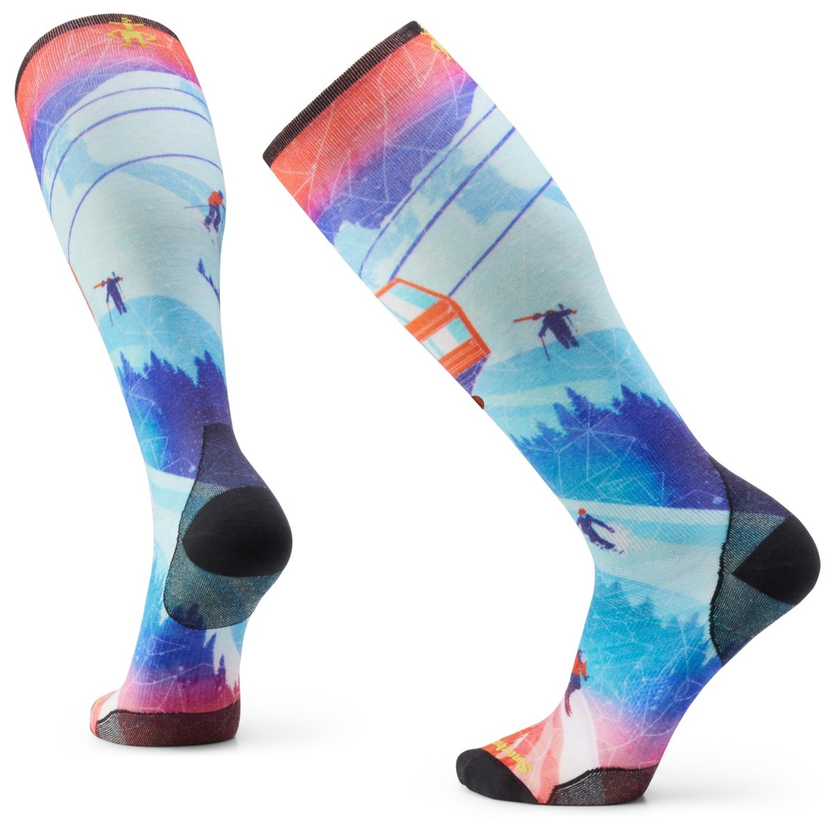 Smart Snowboard Socken Smartwool Ski Zero Cush Ski Day Print Otc Perf Sk | Barrabes