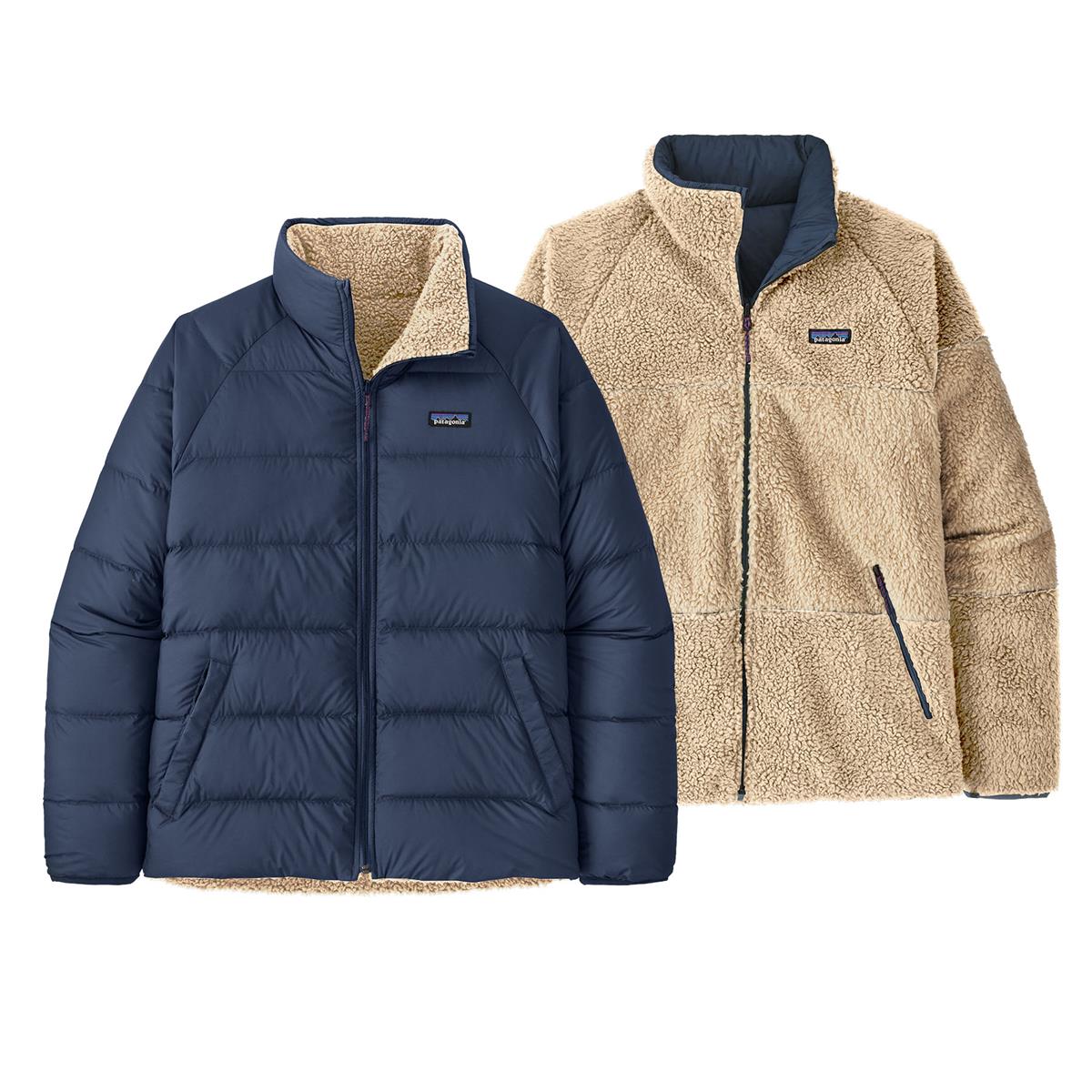【値下げ不可】patagonia reversible jacket パタゴニア Patagonia Jacket Reversible Silent Down Jkt New Navy Nena | Barrabes