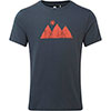 Camiseta mountain equipment Mountain Sun Tee OMBRE BLUE