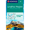  ed. kompass 84 Jungfrau Region 1:50.000