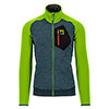  karpos ODLE FLEECE Dark Slate/Lime Green