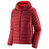  Patagonia Ws Down Sweater Hoody Sequoia Red