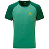 T-paita mountain equipment MEN'S CREW Vine/Cactus SAGE/FERN