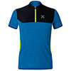 Tričko montura ZIP T-SHIRT Antracite/Power Red 8747